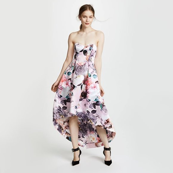 Parker Black Dresses & Skirts - Parker Black Roxanne Strapless High Low Dress